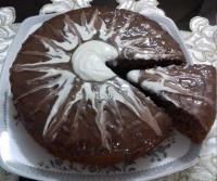 کیک زرده تخم مرغ