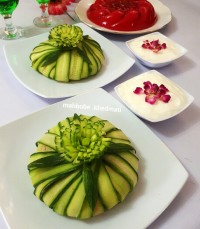 سالاد بقچه پیچ شیرازی