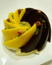 فرنی بستنی سه رنگ