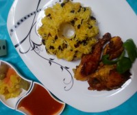 زرشک.پلو مرغ