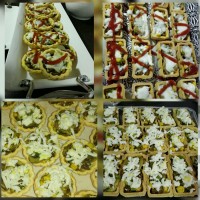 تارت گوشت و پنیر