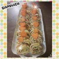 اینم رول ژامبون من ☝️☝️☝️