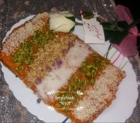 کیک هویج یخچالی