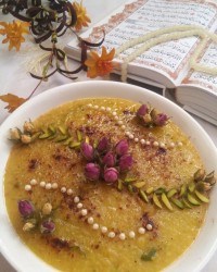 شله زرد مامان پز