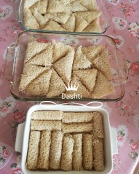 این رشته ختایی ها روپر وآماده کردم برای فریزر