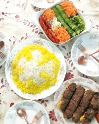 کباب سلطانی برای افطاری همسر عزیزم❤