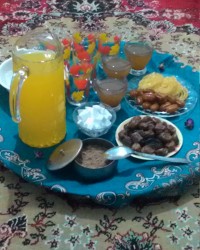 افطاری خونه مادر شوهر