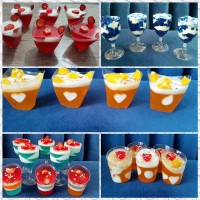 ژله ابر و باد و ژله بستنی