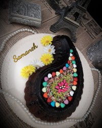 کیک شکلاتی موکا