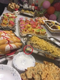 میز شام تولد