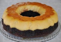 کیک کرم کاراملی