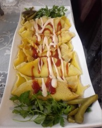 بورک گوشت و پنیر