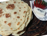 نان خانگی تابه ای