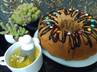 کیک قهوه و دارچین