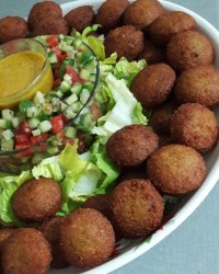 فلافل با سس انبه
