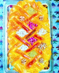 نان مخصوص، مغزدار برای افطار