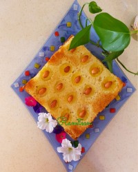 کیک سیب برگردون