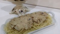 پاستا با سس قارچ