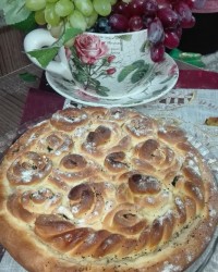 نان ارده و گردو