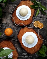 فرنی پرتقالی با کراست بیسکوئیت