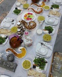 مراسم افطار