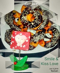 اینم دونات های خوشمزه من