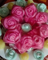 ژله ویترینی و رولی
