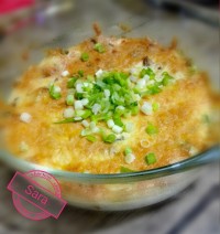 کاسترول مرغ خامه ای