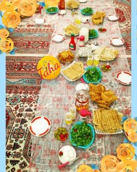 سفره ی افطار