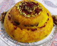 ته چین مرغ دوطبقه