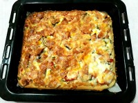 پیتزای مرغ وقارچ