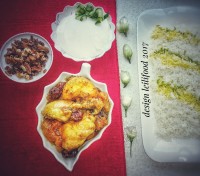 خورشت مرغ الو