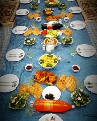 سفره شب عید