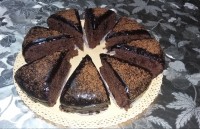 کیک شکلاتی قابلمه ای