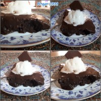 کیک مگا براونی