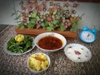 آبگوشت با ماست چکیده