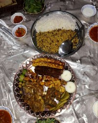 سینی مخصوص،نهار خونه بابایی جون ?