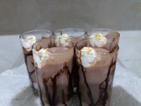 میلک شیک شکلاتی