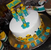 کیک مینیون های شیطون