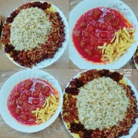 پلو ماش و قلقلی