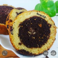 کیک دورنگ درقوطی شیر قدیمی