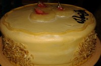 کیک تولد نسکافه ای