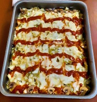 لازانیای ماکارونی وپنیر