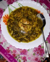 باقالی قاتوق گیلان ناهار امروزم جاتون سبز