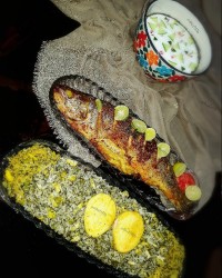 باقالی پلو و ماهی