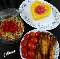 کباب مرغ تابه ای