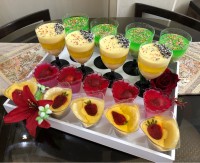 سینی دسرهای تک نفره لیوانی♥️?