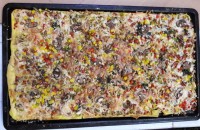 پیتزا مخلوط خانواده