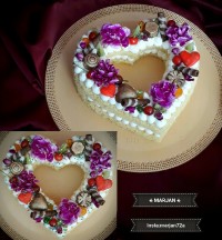 کیک سالگرد ازدواجون بودش