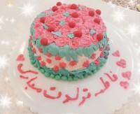 کیک تولد دخترونه